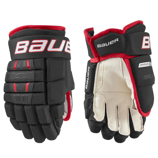 Bauer 4 Roll Pro Series Junior Gloves