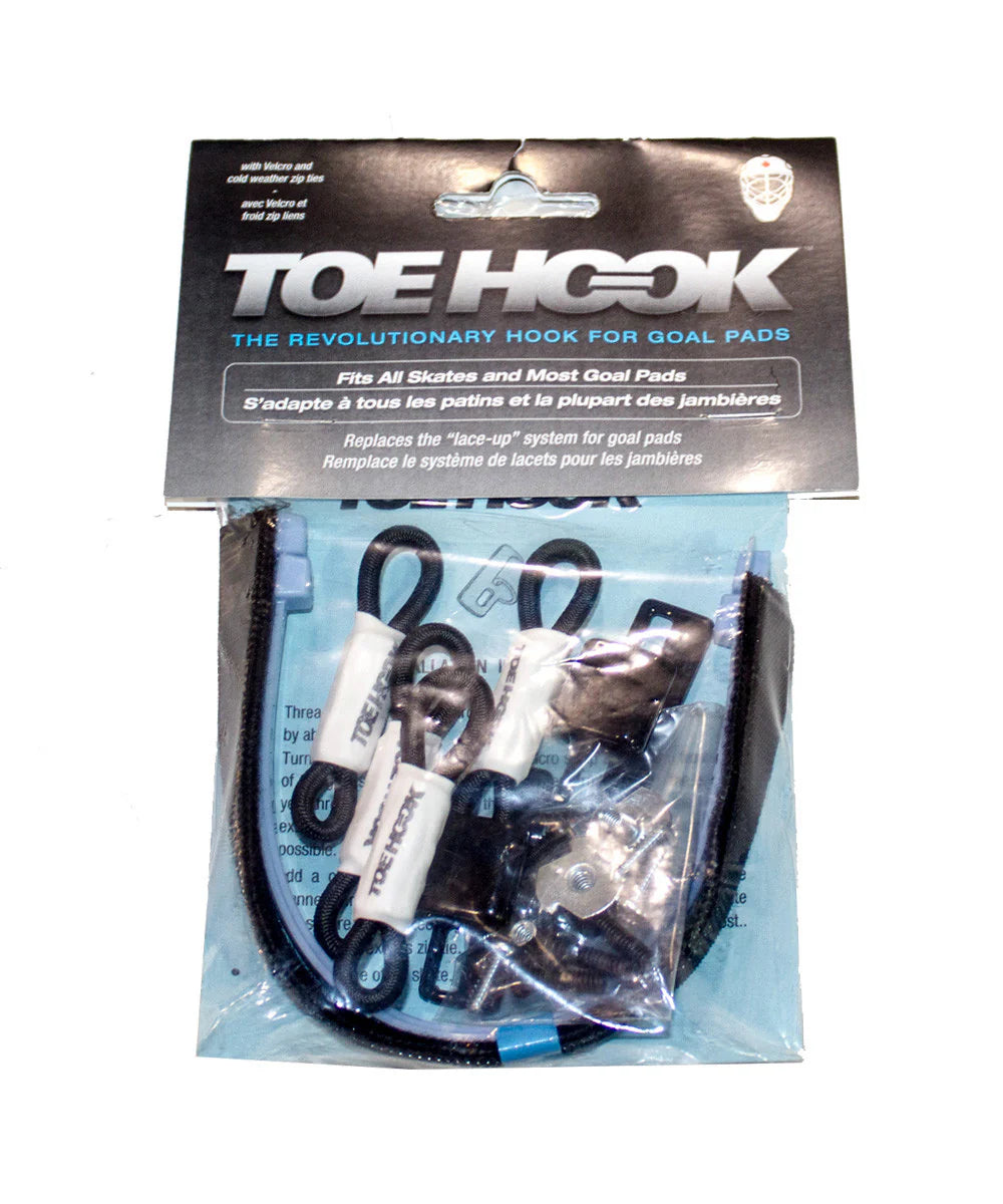 Reidel Toe Hook Goalie Pad to Skate Connections