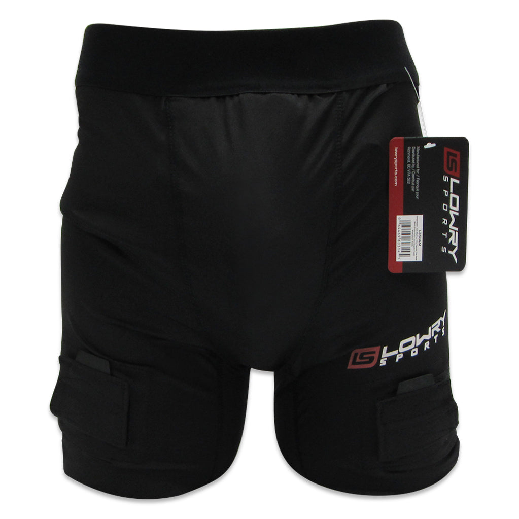 Lowry Youth Compression Jock Shorts with Deluxe Pro Cup