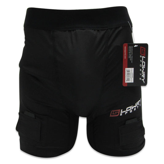 Lowry Youth Compression Jock Shorts with Deluxe Pro Cup