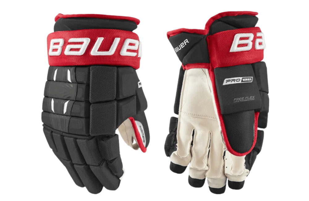 Bauer 4 Roll Pro Series Junior Gloves