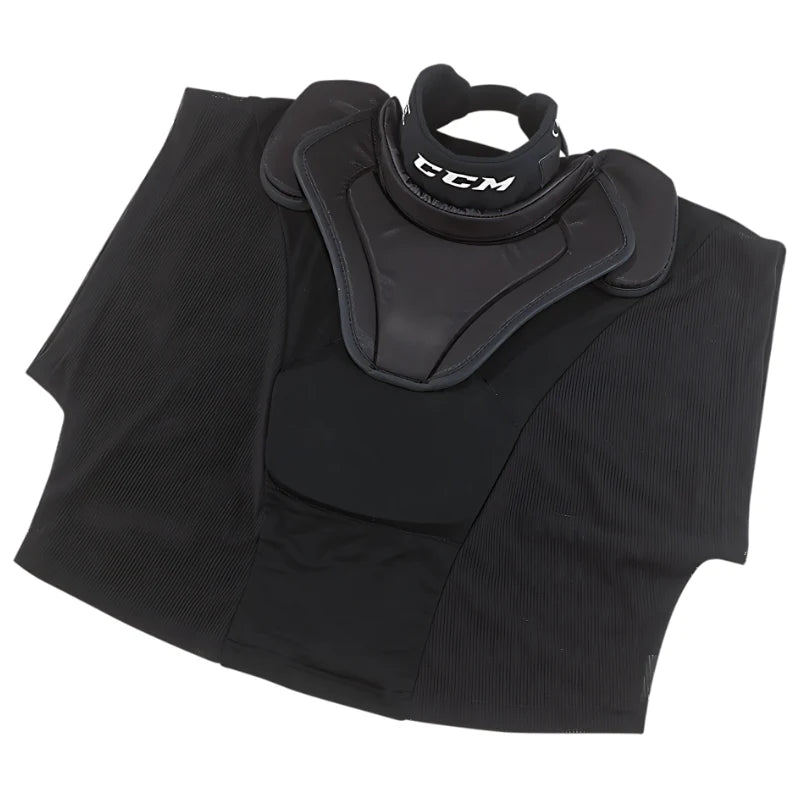 CCM BNQ Junior Shirt Style Throat Collar