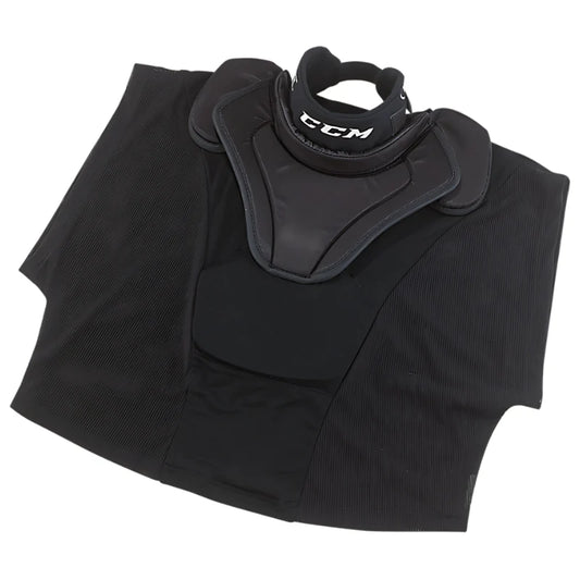 CCM BNQ Senior Shirt Style Throat Collar