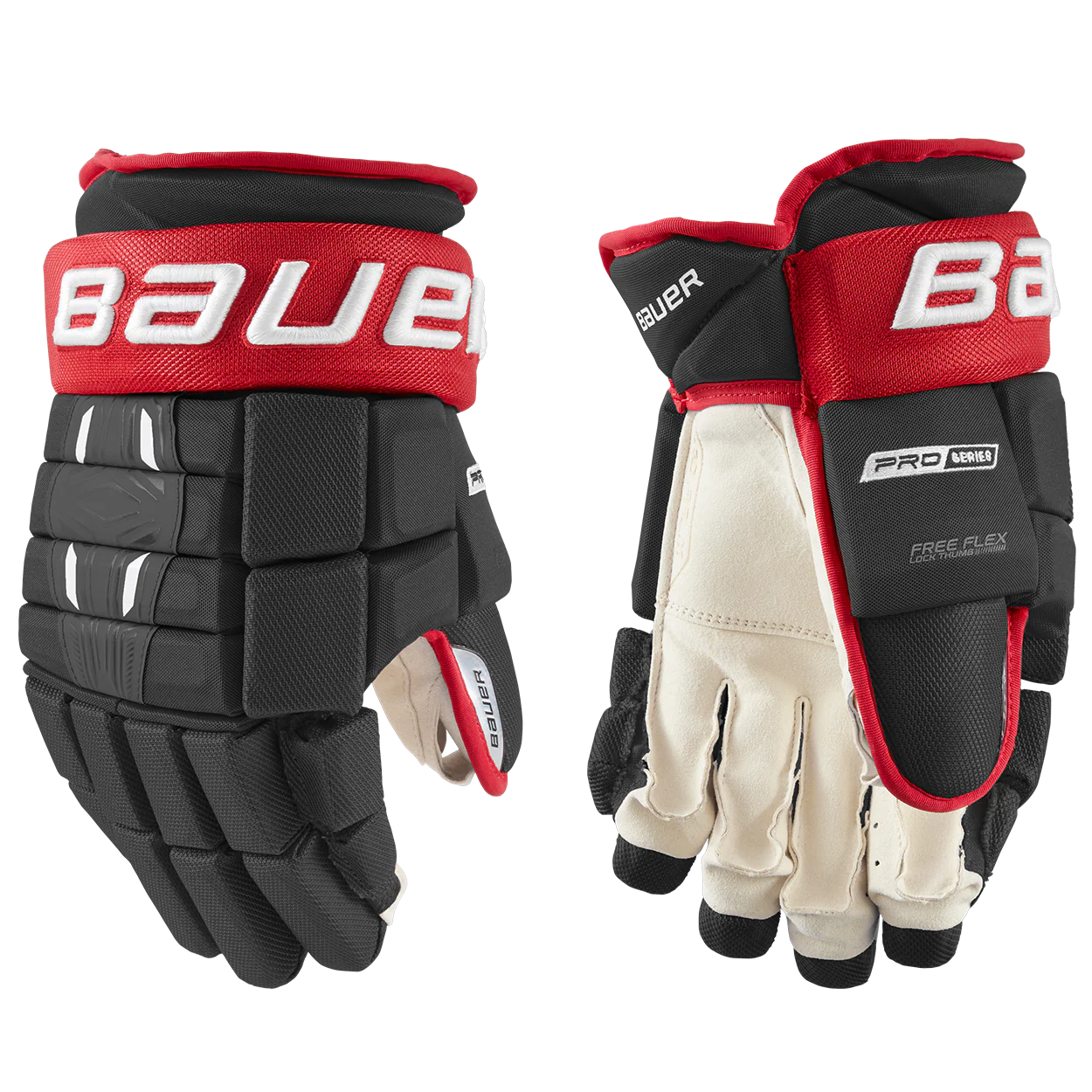 Bauer 4 Roll Pro Series Senior Gloves