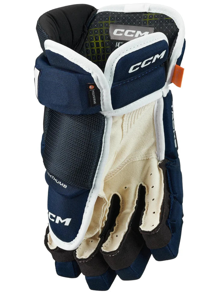 CCM Tacks 4 Roll Pro 3 Senior Gloves