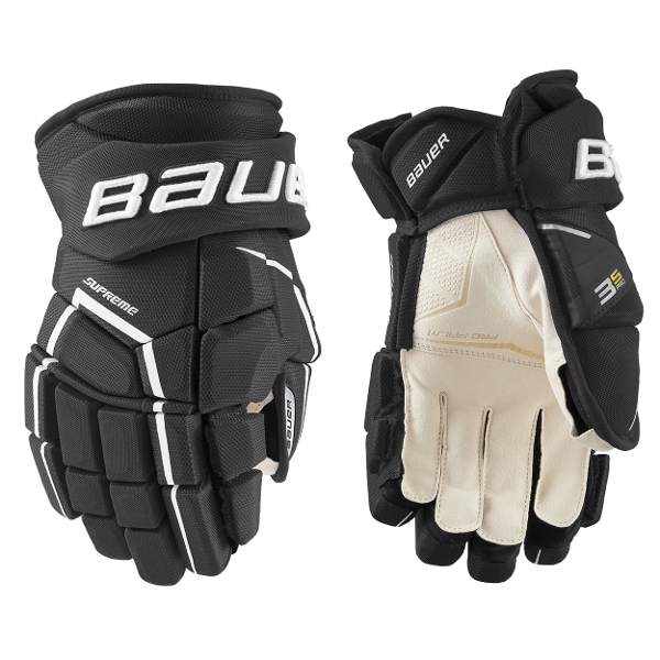 Black NEW Lists @ $90 Warrior Alpha Evo SMU Senior Hockey Gloves 